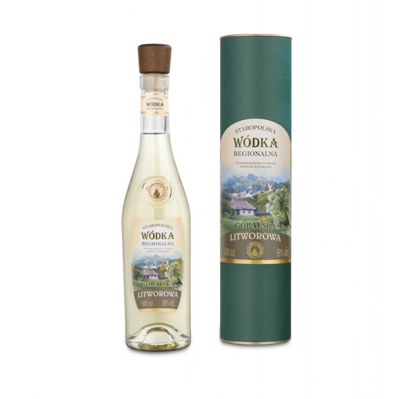 Staropolska Wódka Regionalna  Litworowa Góralska w tubie 0,5 vol.38%