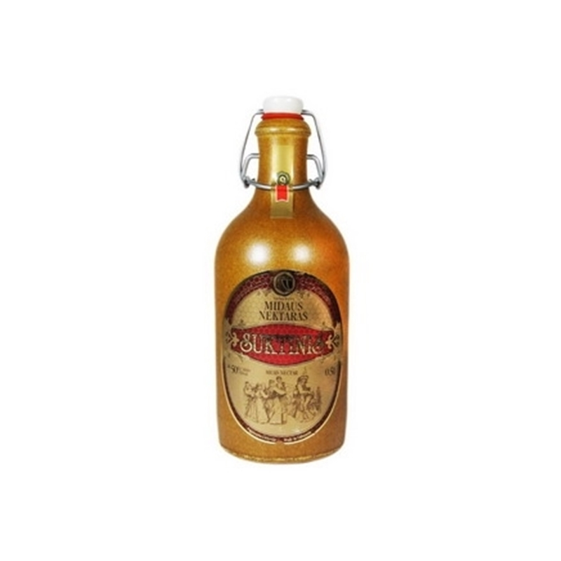 Nalewka miodowa Suktinis w kamionce 0,5 vol.50%