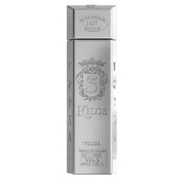 3 Kilos Vodka Silver Vodka 1l 40% vol