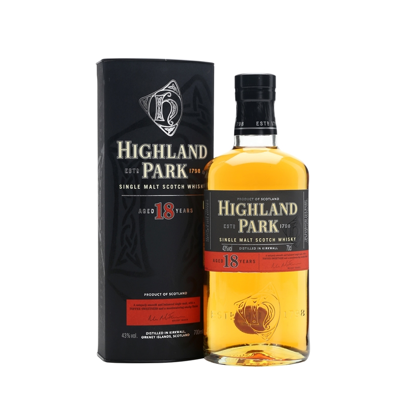 Highland Park 18 YO   0,7l   43%  vol.