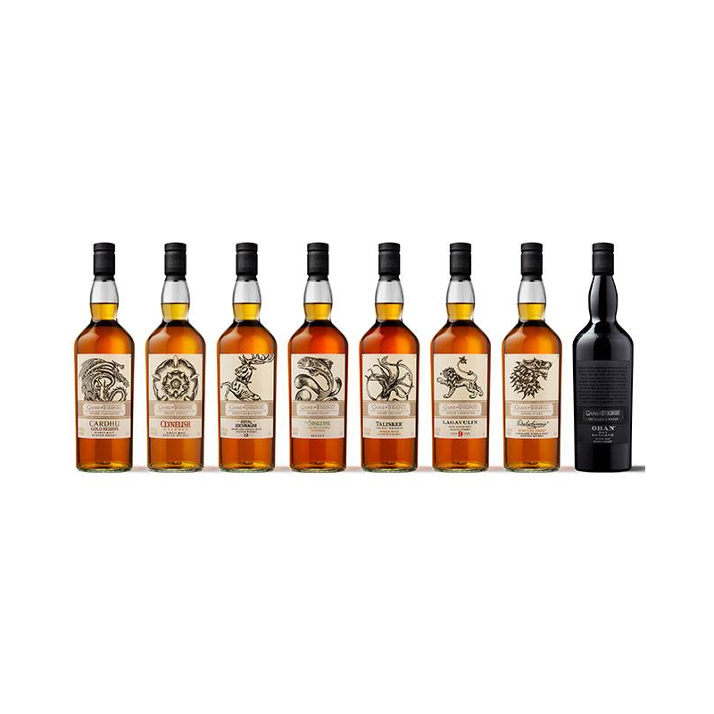 Kolekcja whisky"Gra o tron"