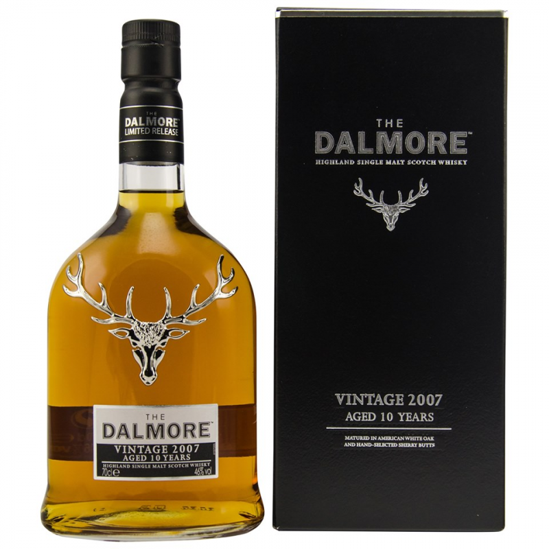 Whisky Dalmore"10" years Vintage 2007