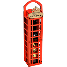 Budka Telefoniczna z Kurnwicą w środku