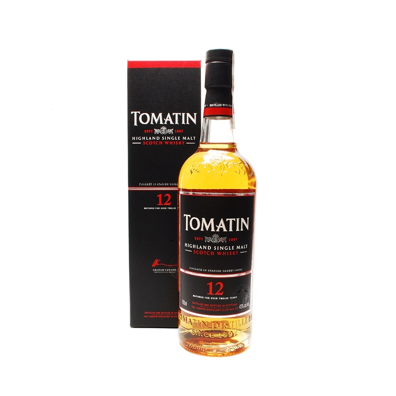 Tomatin "12" 0,7  43%