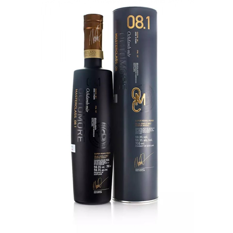 Octomore Masterclass 08,1 w tubie