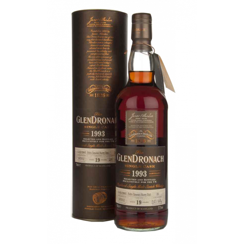 GlenDronach Single Cask 1993 0,7  52,9%