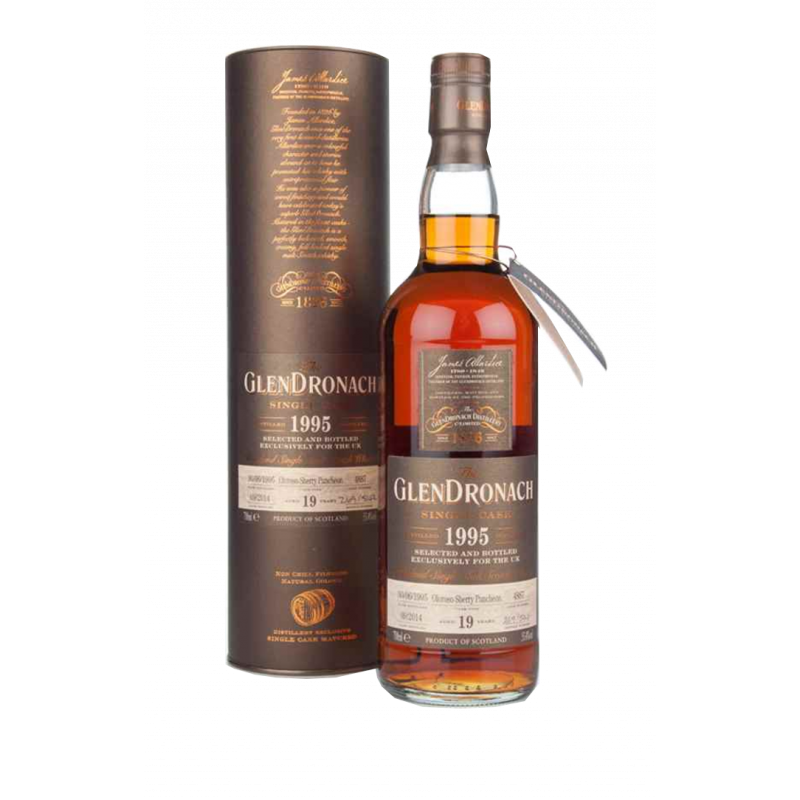 GlenDronach Single Cask 1995  0,7  53,6% tuba.