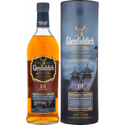 Glenfiddich 15 years w tubie  1l/51%