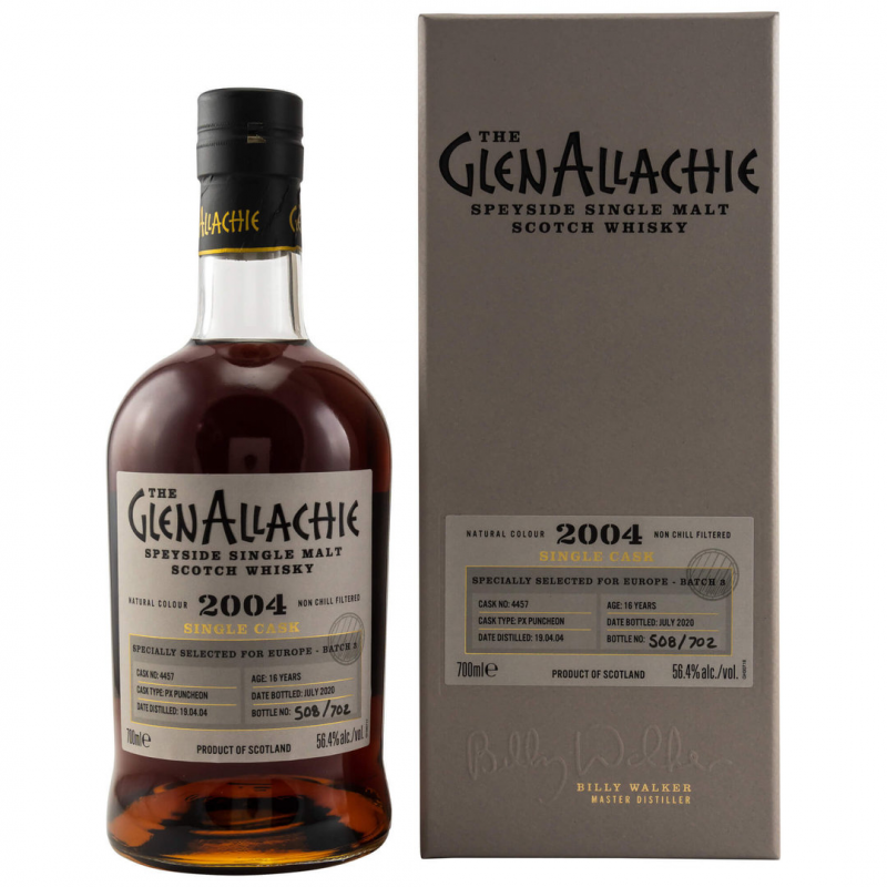 Glenallachie 2004 0,7/56,4% w kartoniku.