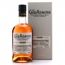 Glenallachie 2008 Single Cask 0,7/56% w kartoniku.