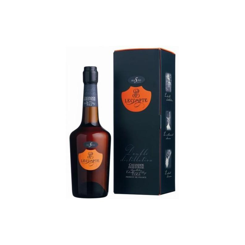 Calvados 5 YO Lecompte 0,7 vol 40%