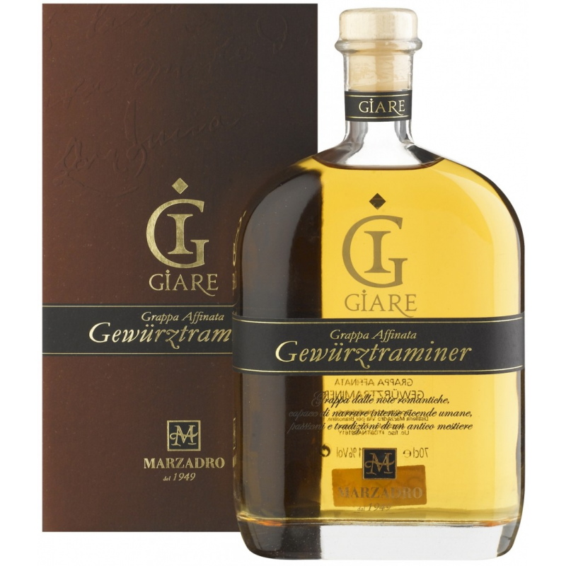 Giare Grappa Gewürztraminer  0,7L  41% vol.
