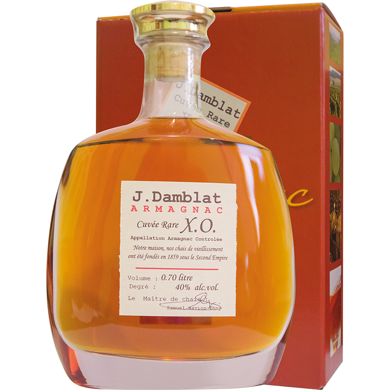 J.Damblat Cuvee Rare X.O 0 w kartoniku 0,7 vol.40%