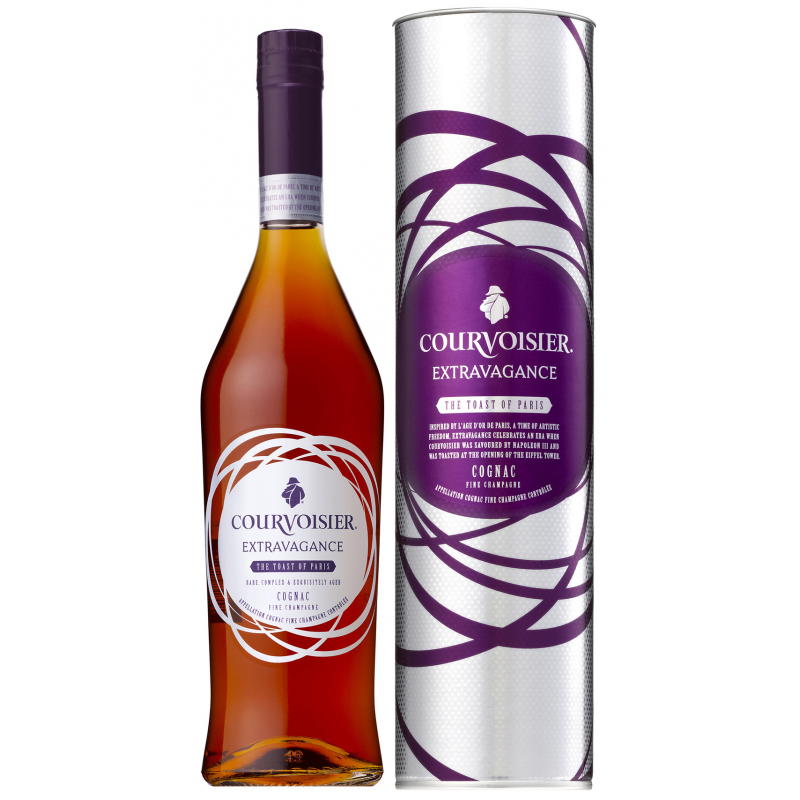 Cognac  Courvoiser Extravagance tuba 0,7 vol.40%