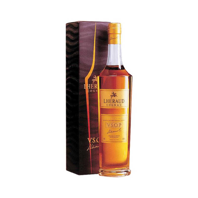 Lheraud cognac V.S.O.P w kartoniku 0,75 vol.40%