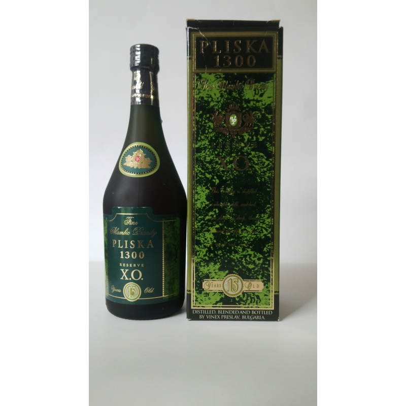 Pliska 1300 Reserve X.O w kartoniku  0,7 vol.42%