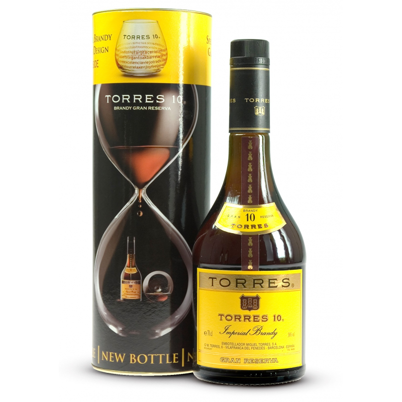 Torres Imperial Brandy"10"w tubie o,7 vol.38%
