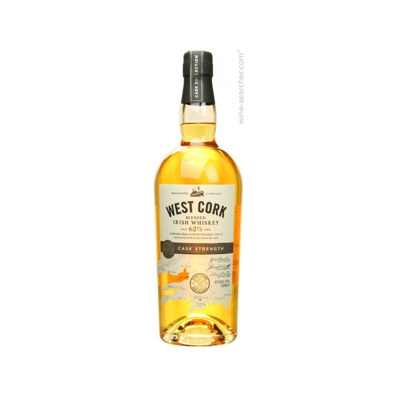 West Cork Cask Strenght Irish Whiskey 0,7l 62% vol