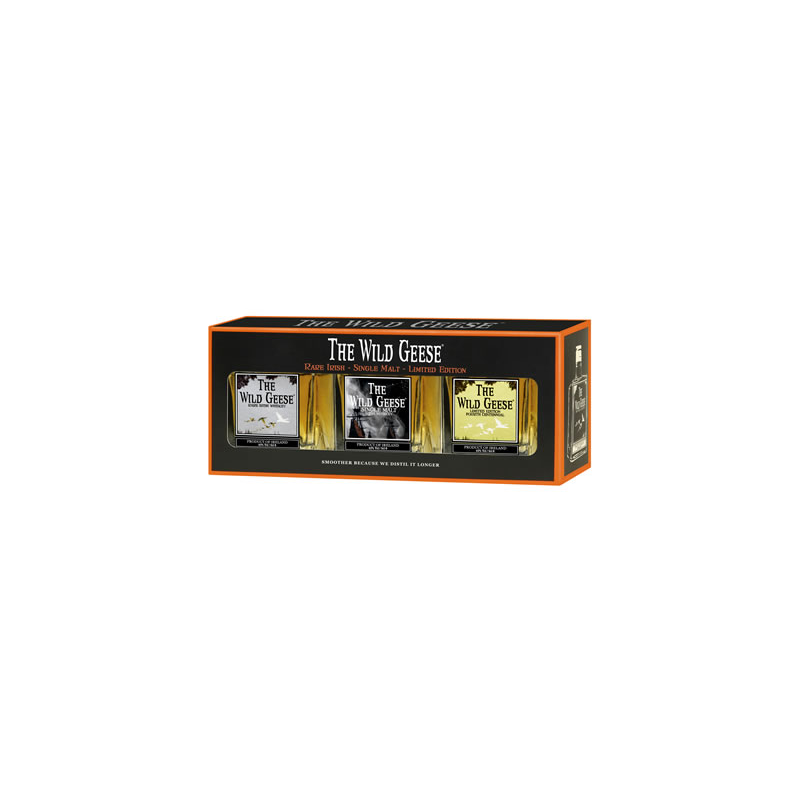 The Wild Geese Zestaw 3x0,05l 40% vol
